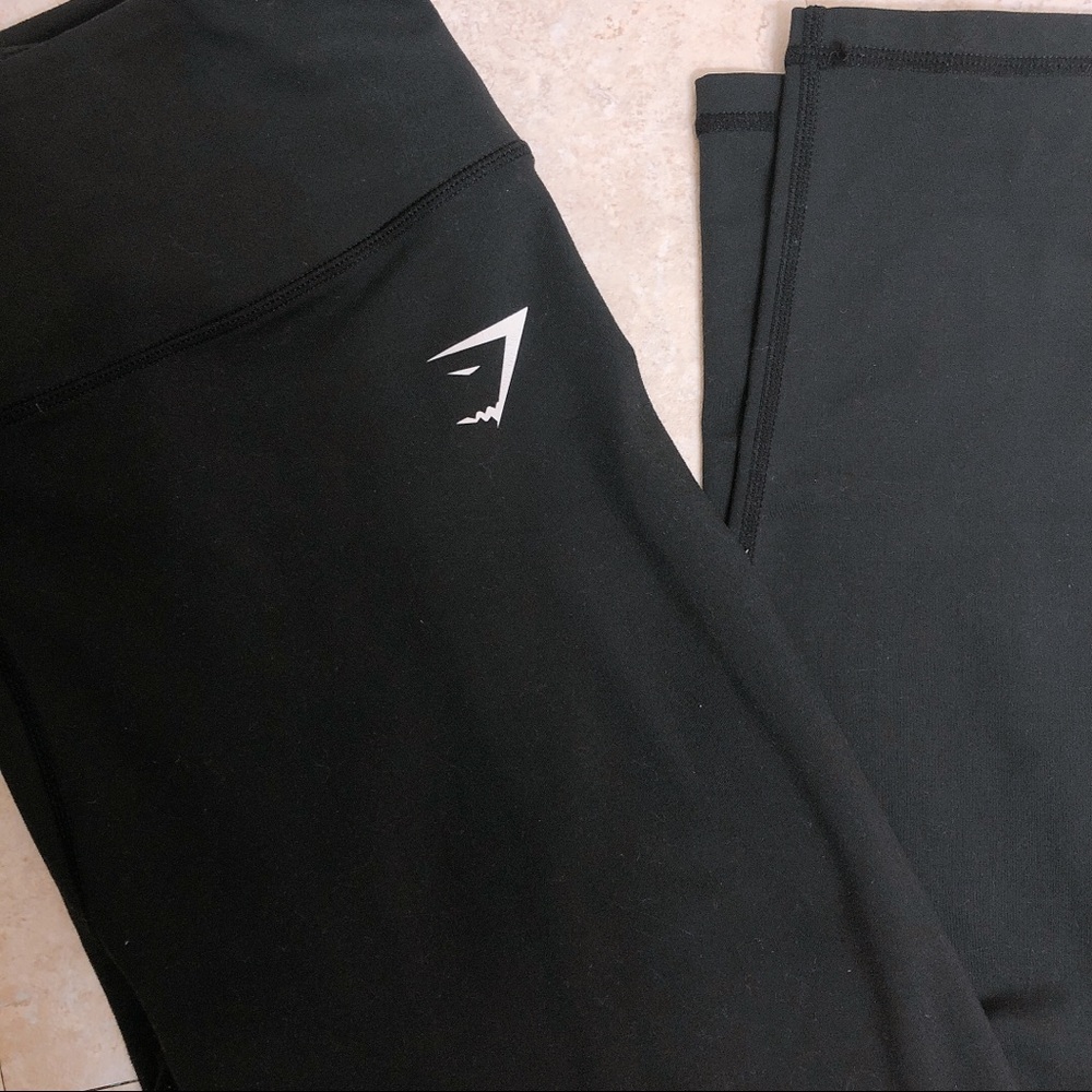 Gymshark Black Full Length Dreamy Leggings SZ M